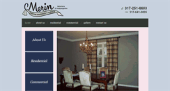 Desktop Screenshot of merininteriors.com